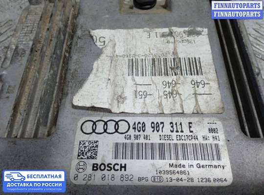ЭБУ ДВС (блок управления двигателем) на Audi A6 (C7)