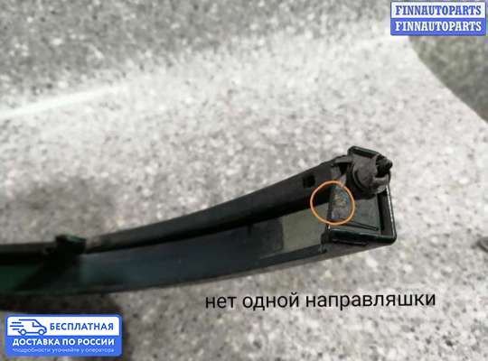 Планка под фары (ресничка) на Audi A8 (D2, 4D)