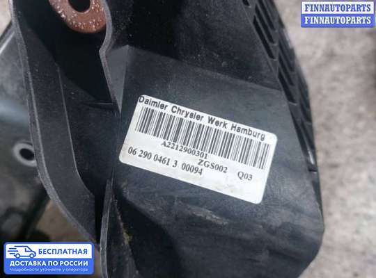 Педальный узел (педаль) на Mercedes-Benz S (W221)