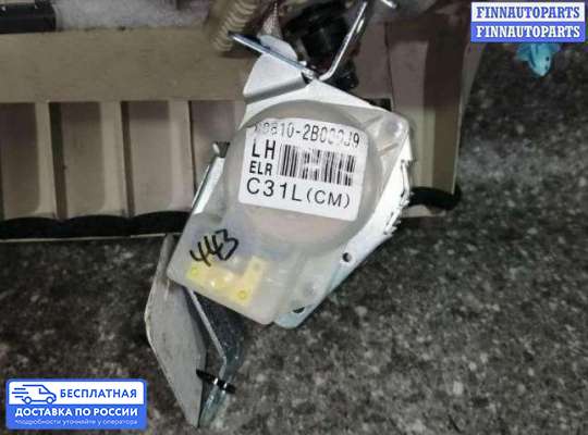 Ремень безопасности на Hyundai Santa Fe II (CM)