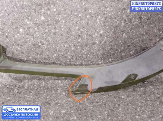Планка под фары (ресничка) на Daewoo Tacuma