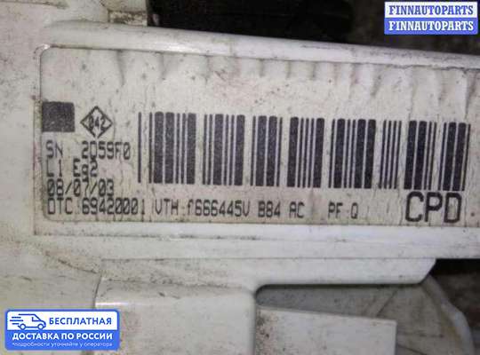 Блок управления печкой на Renault Megane II