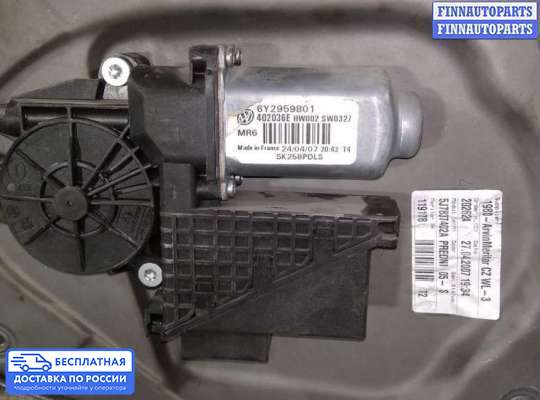 Стеклоподъемник электрический на Skoda Roomster (5J)