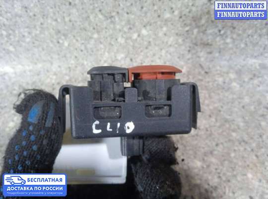 Кнопка аварийной остановки на Renault Clio III
