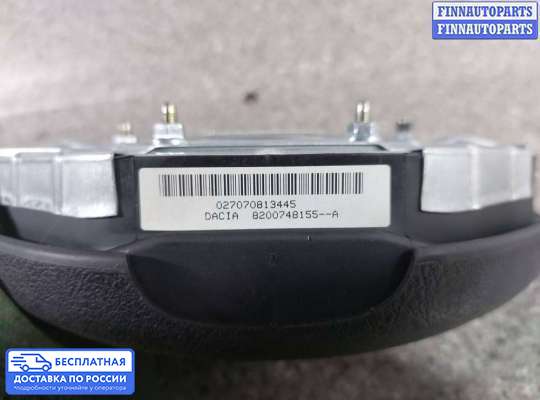 Подушка безопасности водителя (AirBag) на Renault Logan I