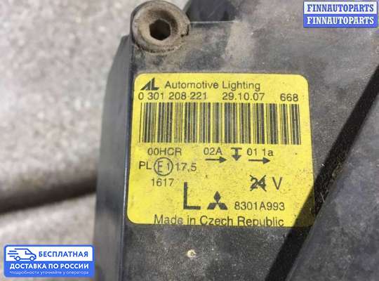 Фара передняя на Mitsubishi Colt VI (Z3)
