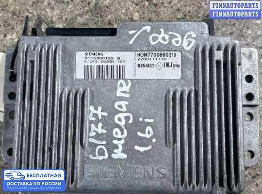 ЭБУ ДВС (блок управления двигателем) на Renault Megane I