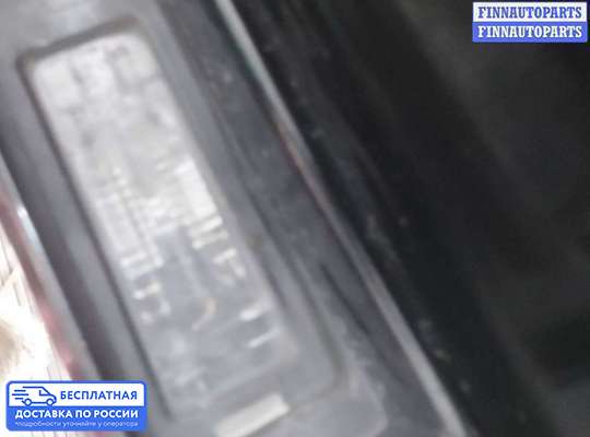 Планка подсветки номера на Renault Scenic III