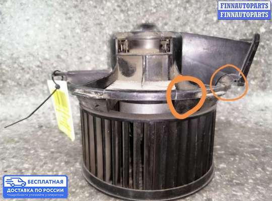 Мотор отопителя на Peugeot 206