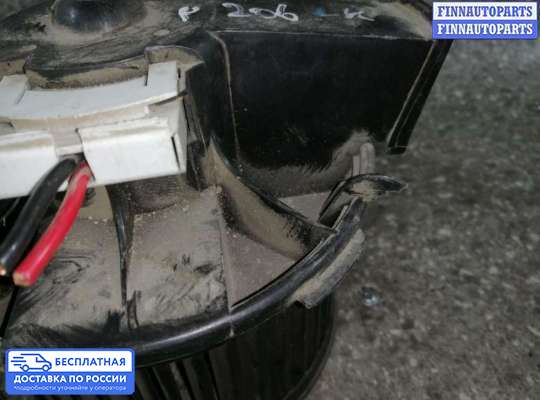 Мотор отопителя на Peugeot 206