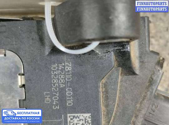 Педальный узел (педаль) на Toyota Yaris P13