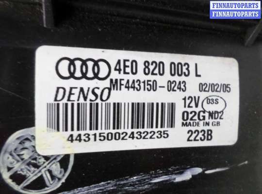 Радиатор отопителя (печки) на Audi A8 (D3, 4E)