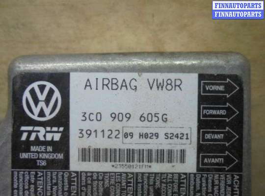 ЭБУ AIRBAG (электронный блок управления подушками безопасности) на Volkswagen Passat B6 (3C)