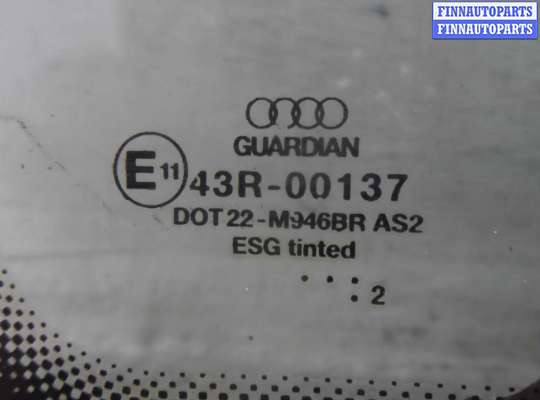 Стекло кузовное боковое на Audi A6 (C5)