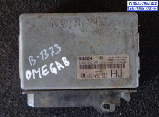 Блок управления ДВС OP1633056 на Opel Omega B 1994 - 1999