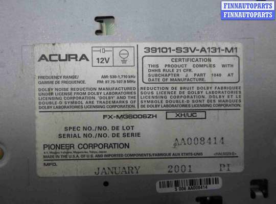 купить Магнитола на Acura MDX I (YD1) 2000 - 2006