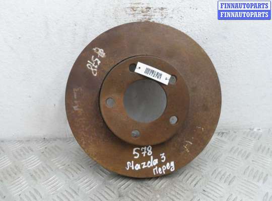 Диск тормозной передний MZ436149 на Mazda 3 I (BK) 2003 - 2006