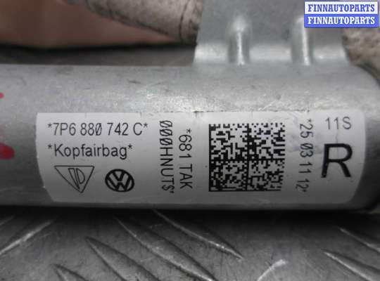 купить Подушка безопасности потолочная правая на Volkswagen Touareg II (7P) 2010 - 2014