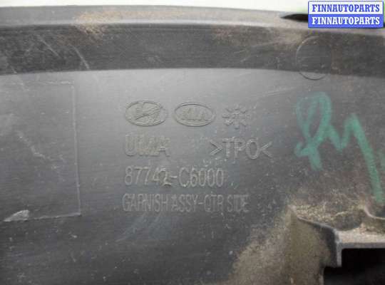 купить Накладка заднего правого крыла на Kia Sorento III (UM) Рестайлинг 2017 - 2020