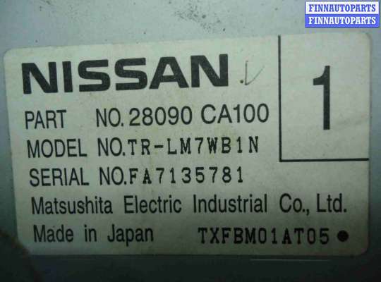 Дисплей бортового компьютера на Nissan Murano I (Z50)