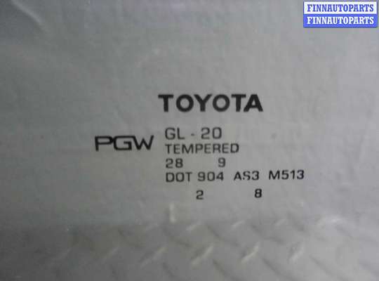 купить Стекло двери задней левой на Toyota Sienna II Рестайлинг (XL20) 2005 - 2010