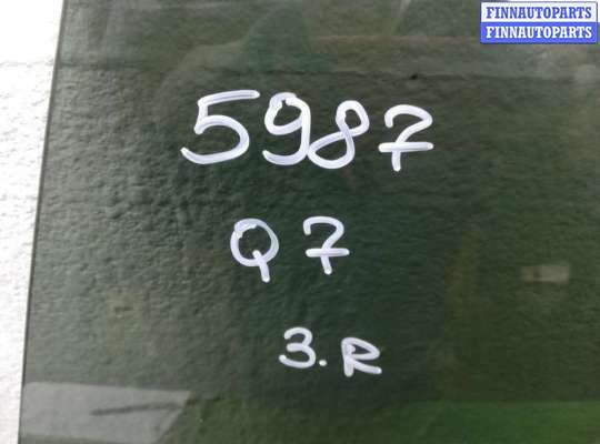 купить Стекло двери задней правой на Audi Q7 (4LB) рестайлинг 2009 - 2015