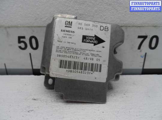 Блок управления подушек безопасности OP1251293 на Opel Vectra B 1995 - 2002