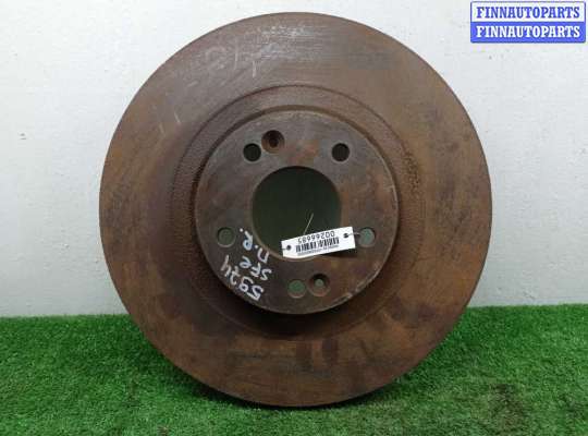 Диск тормозной передний HN610151 на Hyundai Santa Fe III (DM) 2012 - 2016
