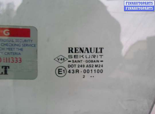Стекло боковое двери на Renault Megane I