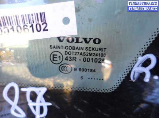 купить Стекло кузовное правое на Volvo S40 II (MS) 2004 - 2007