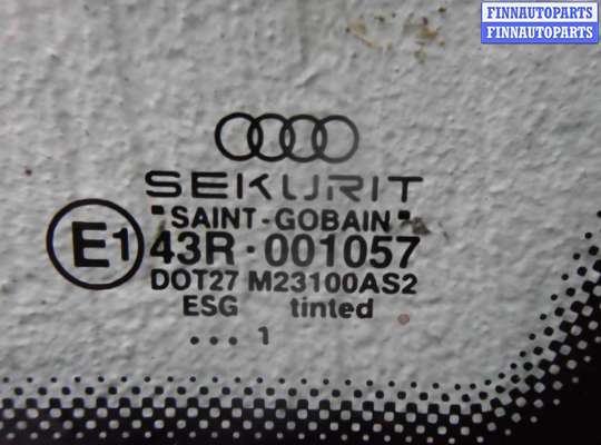 купить Стекло двери задней правой на Audi A4 B6 (8E5) 2000 - 2004