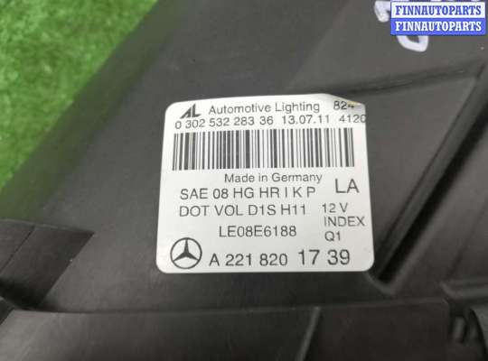 купить Фара левая на Mercedes S-klasse (W221) Рестайлинг 2009 - 2013