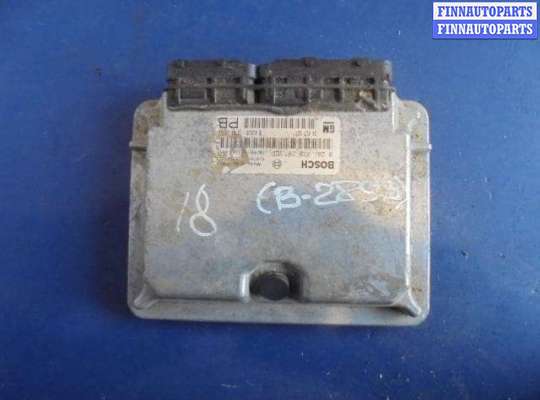 Блок управления ДВС OP1243826 на Opel Astra G 1998 - 2009