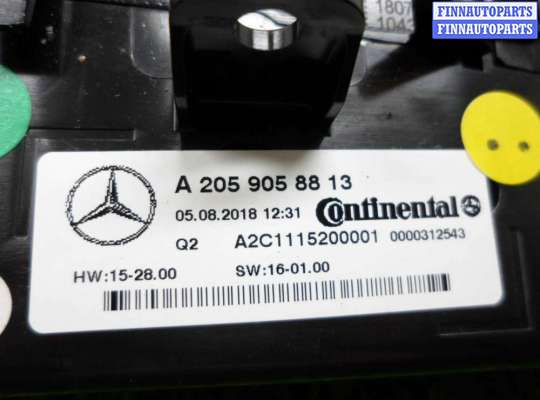 купить Переключатель отопителя на Mercedes C-klasse (W205)Рестайлинг 2018 - 2021