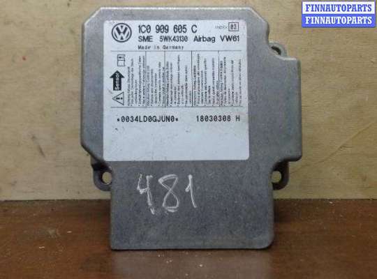 Блок управления подушек безопасности VG1287236 на Volkswagen Passat B5 GP (3B) 2000 - 2005