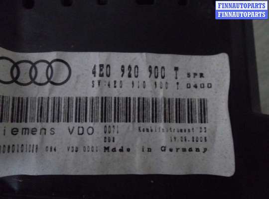 купить Щиток приборов на Audi A8 D3 (4E2) рестайлинг 1 2005 - 2007