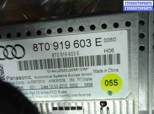 купить Дисплей информационный на Audi A4 B8 (8K2) 2007 - 2011