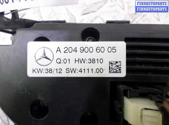 купить Переключатель отопителя на Mercedes C-klasse (W204)Рестайлинг 2011 - 2014