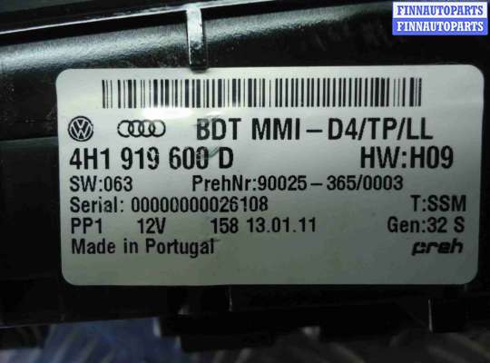 купить Джойстик управления мультимедиа на Audi A8 D4 (4H2) 2010 - 2014