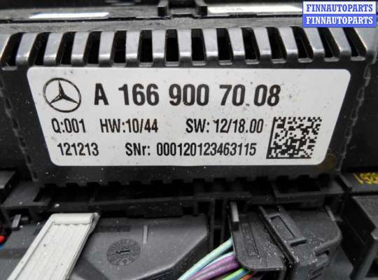 Блок управления печкой на Mercedes-Benz ML (W166)