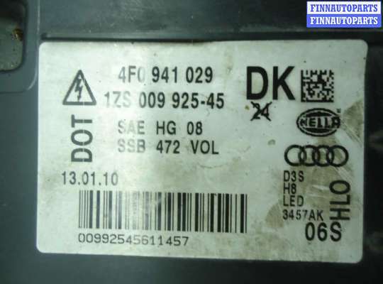 купить Фара левая на Audi A6 C6 (4F2) рестайлинг 2008 - 2011