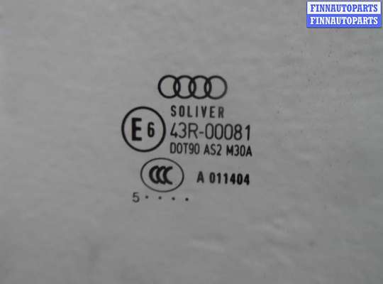 купить Стекло двери задней левой на Audi A6 C6 (4F2) 2004 - 2008