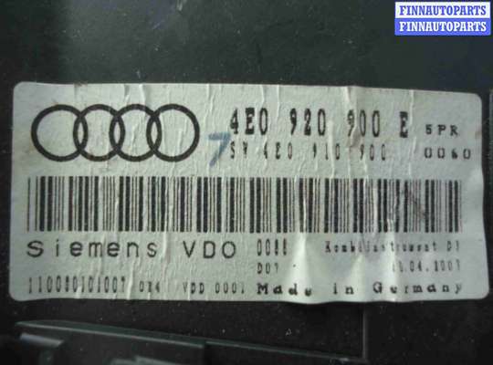 купить Щиток приборов на Audi A8 D3 (4E2) 2002 - 2005