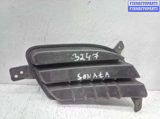 купить Заглушка (решетка) в бампер на Hyundai Sonata V (NF) рестайлинг 2007 - 2010