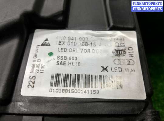 купить Фара левая на Audi A8 D4 (4H2) 2010 - 2014