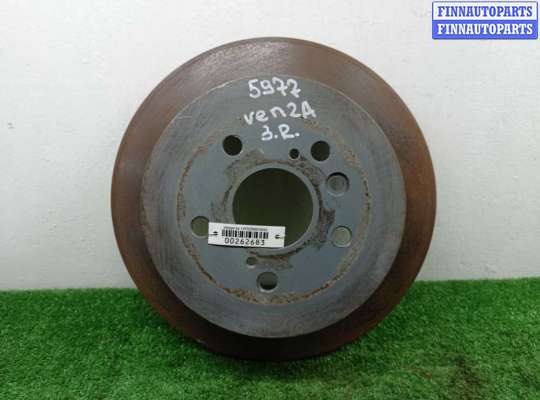 Диск тормозной задний TT968930 на Toyota Venza (GV10) 2008 - 2012