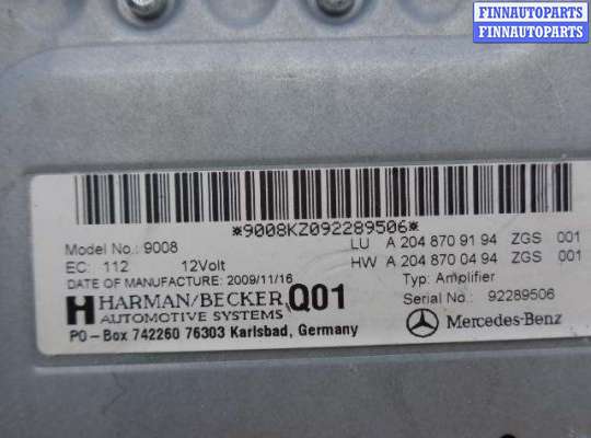 купить Блок усилителя музыки на Mercedes C-klasse (W204) 2007 - 2011