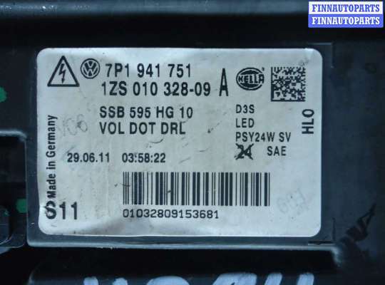 купить Фара левая на Volkswagen Touareg II (7P) 2010 - 2014