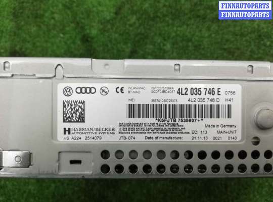 купить Блок навигации на Audi Q7 (4LB) рестайлинг 2009 - 2015