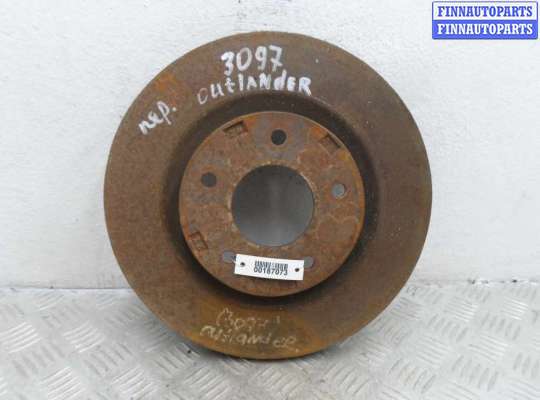 Диск тормозной передний CT758463 на Mitsubishi Outlander XL II 2007 - 2009